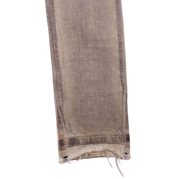 RICK OWENS DRKSHDW archival dirty gray cotton jeans - Picture 5 of 10